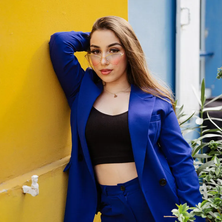 ROYAL BLUE SUIT