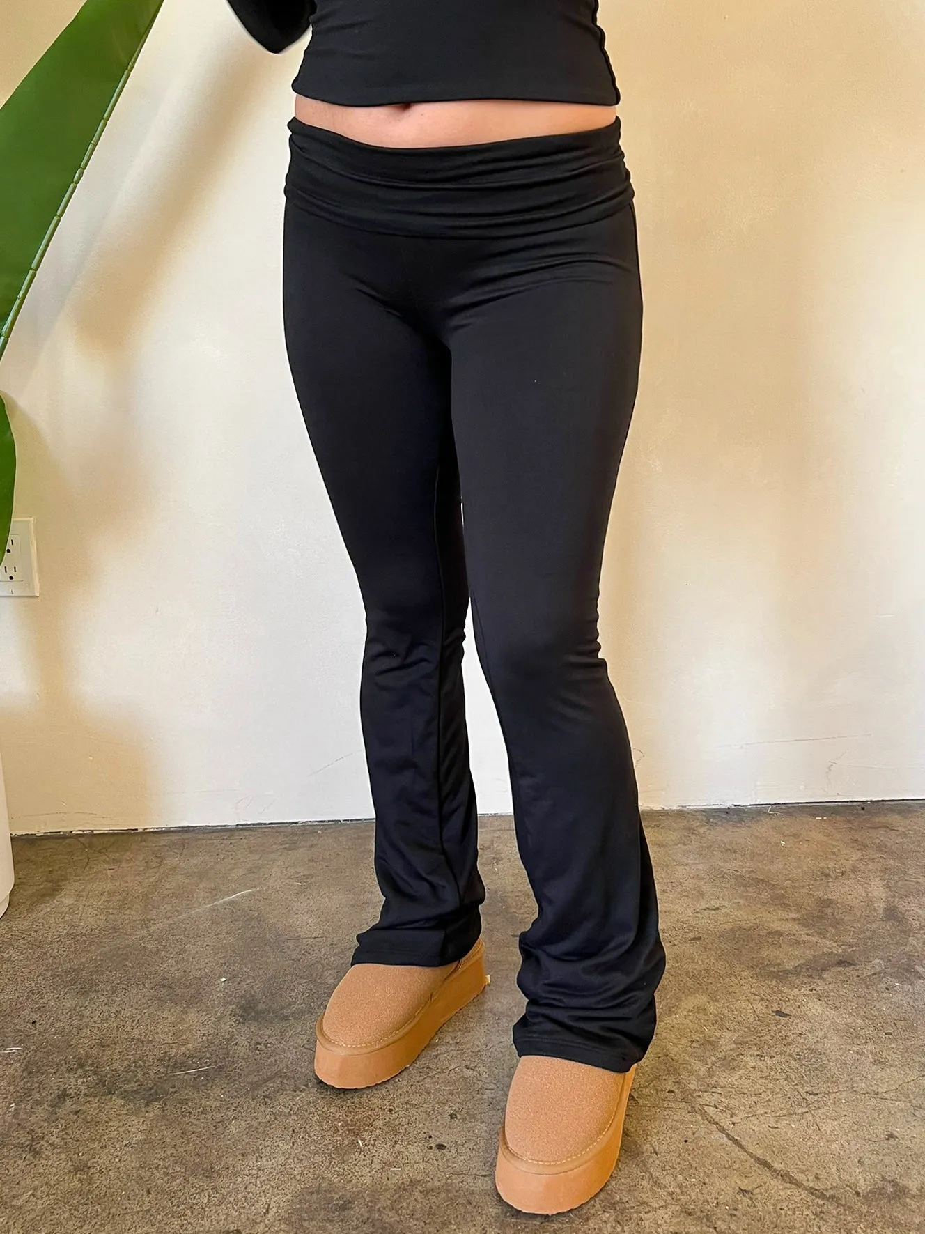 Sienna Flare Pants (Black)