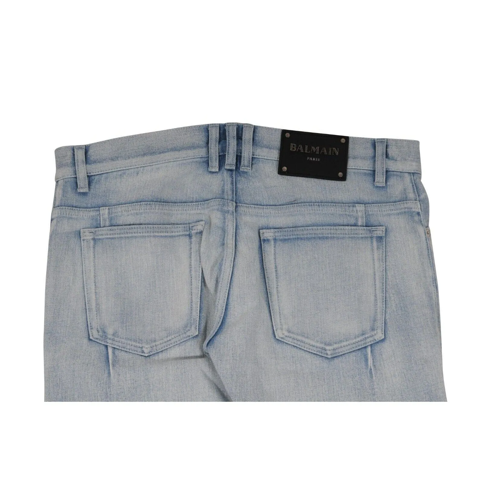 Slim Jeans Size Light Wash Blue 5 Pocket stretch Denim