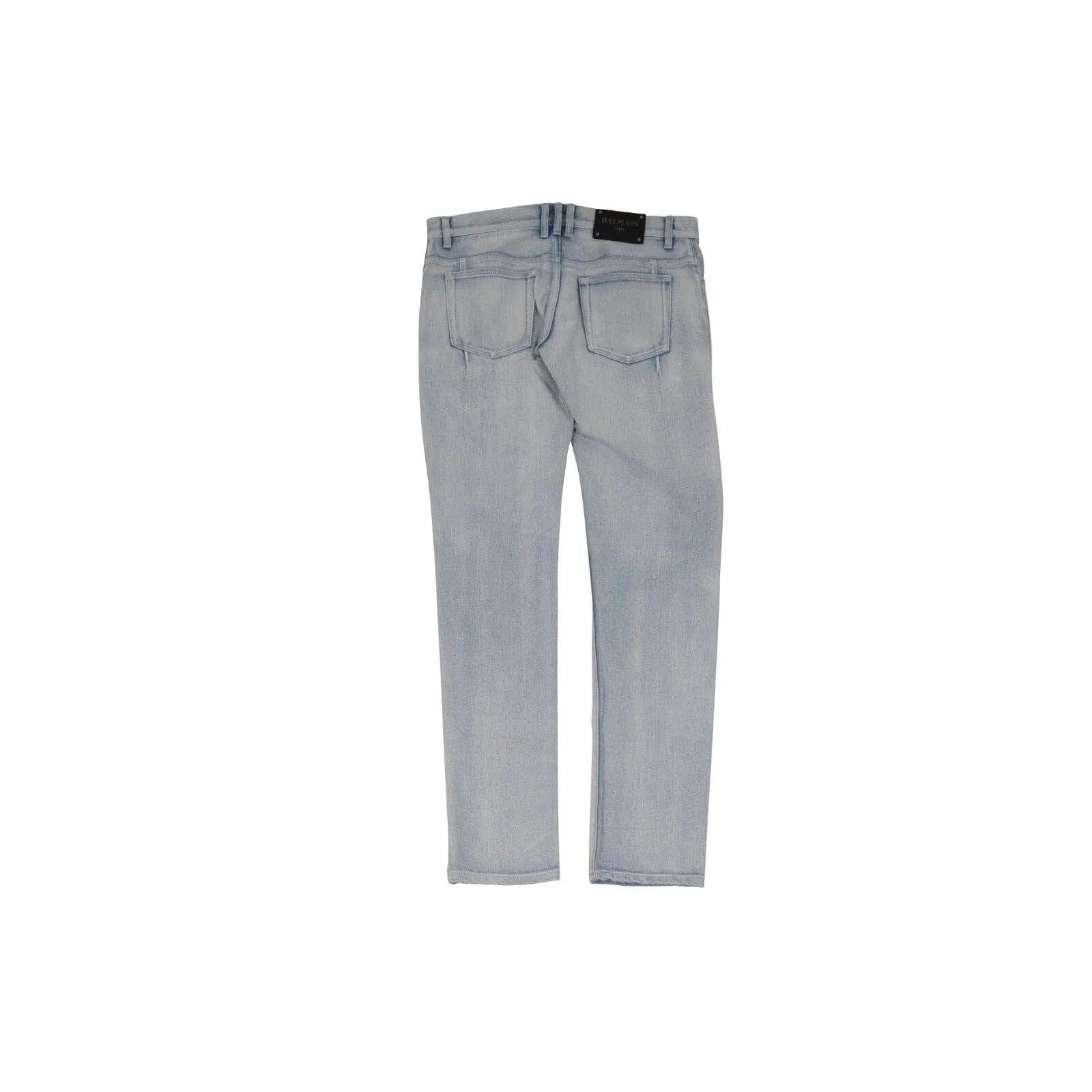 Slim Jeans Size Light Wash Blue 5 Pocket stretch Denim