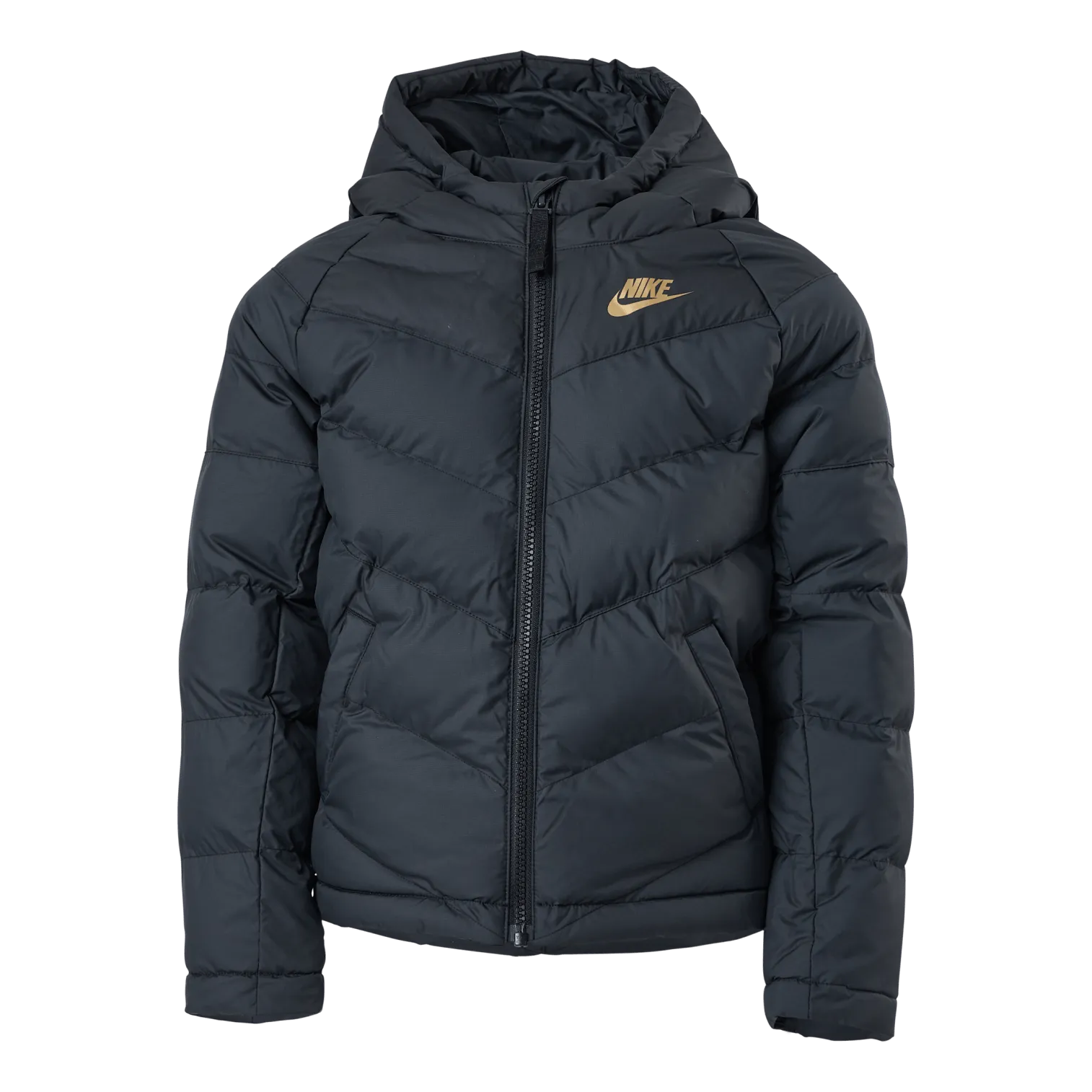 Sportswear Big Kids' Synthetic Black/black/black/metallic Gol