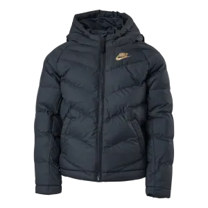 Sportswear Big Kids' Synthetic Black/black/black/metallic Gol