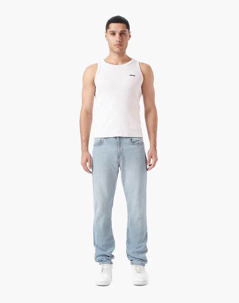 STRAIGHT FIT DENIM (LIGHT BLUE)