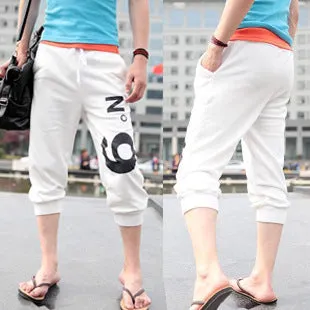 Summer Cropped Pants Sport Student Jodhpurs Pants