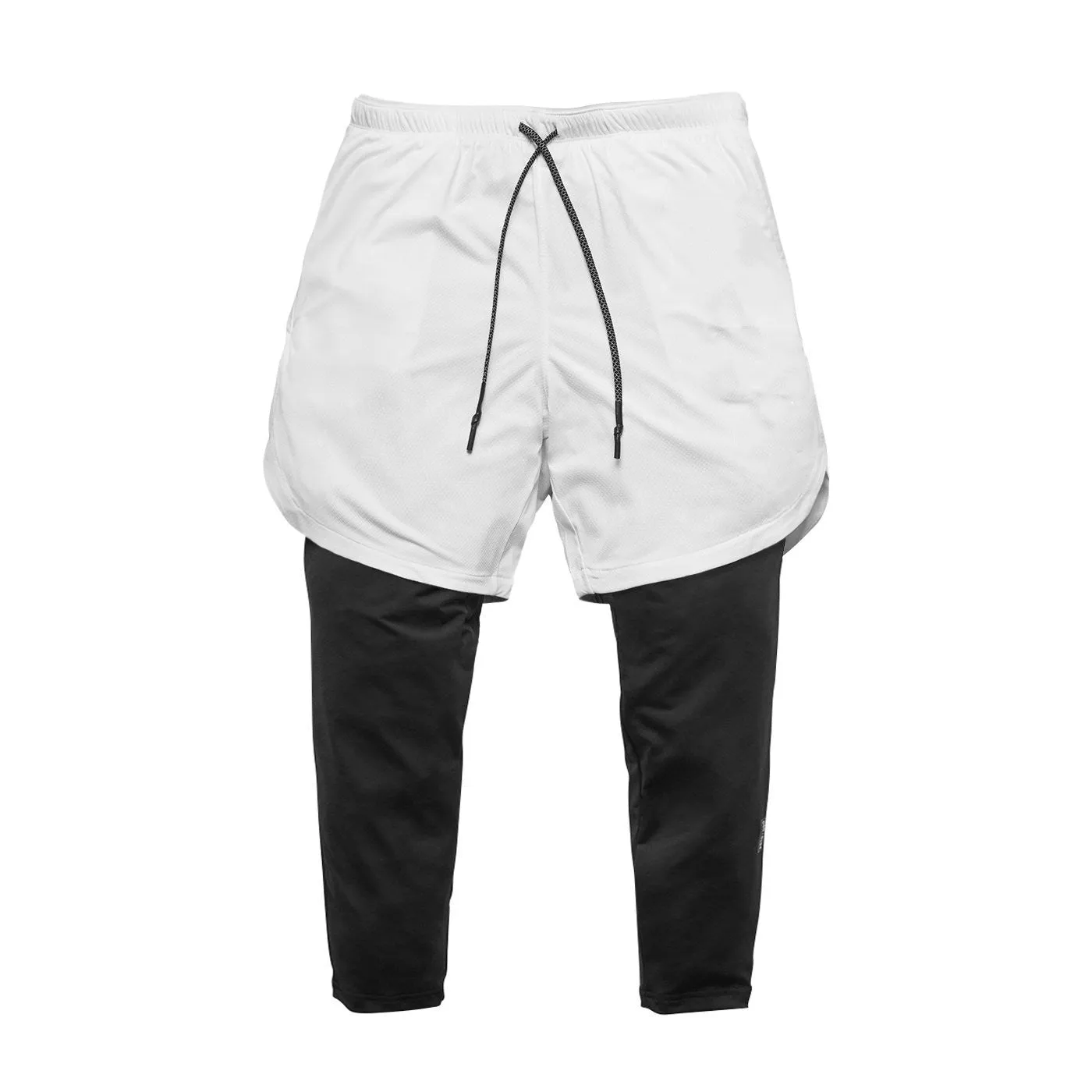 Summer Men Shorts Camo Prints Double Layer Pants Casual Sporty Three Quarter Bermuda Korean Bermuda Shorts