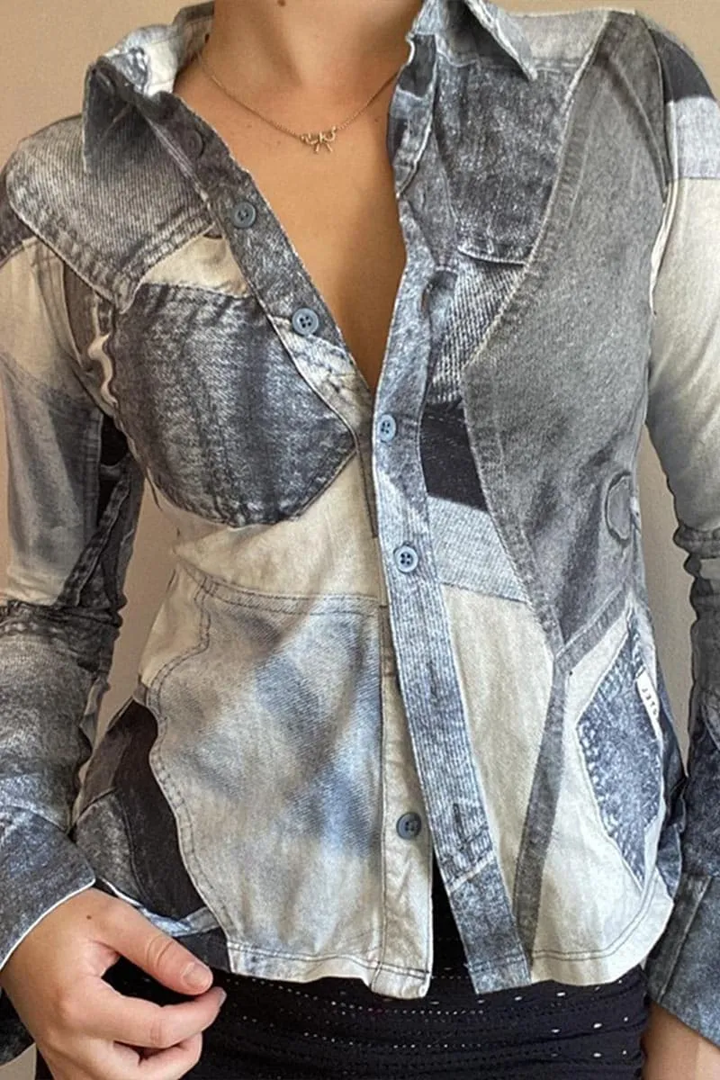 TB225 Button Down Long Sleeve Shirt