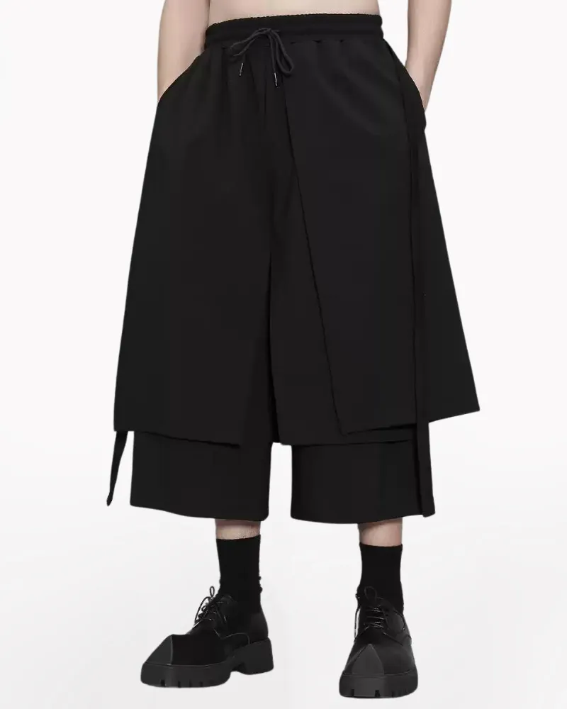 Techwear Japanese Yamamoto Hakama Pants
