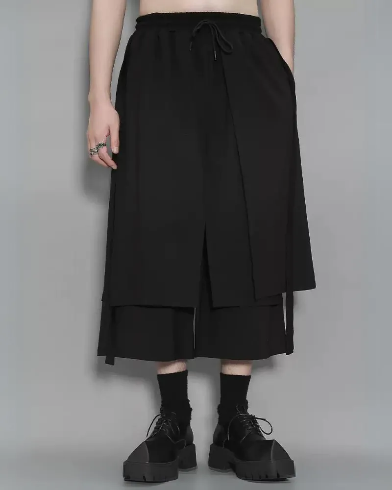 Techwear Japanese Yamamoto Hakama Pants