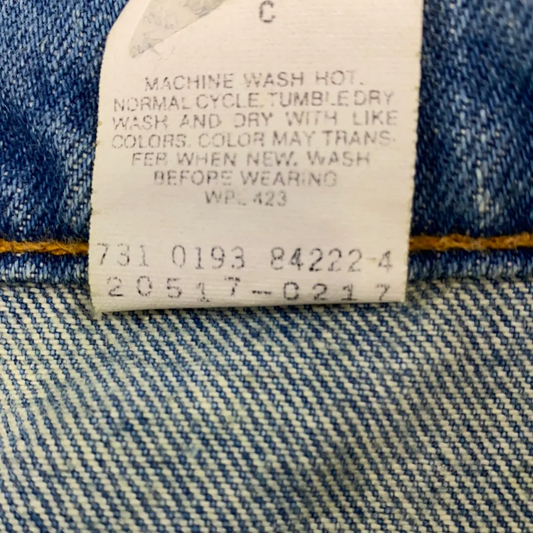 Vintage 517 Levi’s blue Denim Jeans - W34