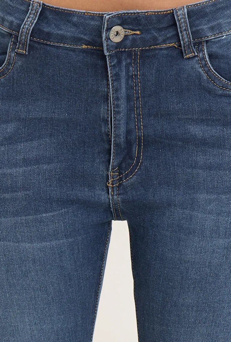 Wholesale Denim Flared Push Up Jeans
