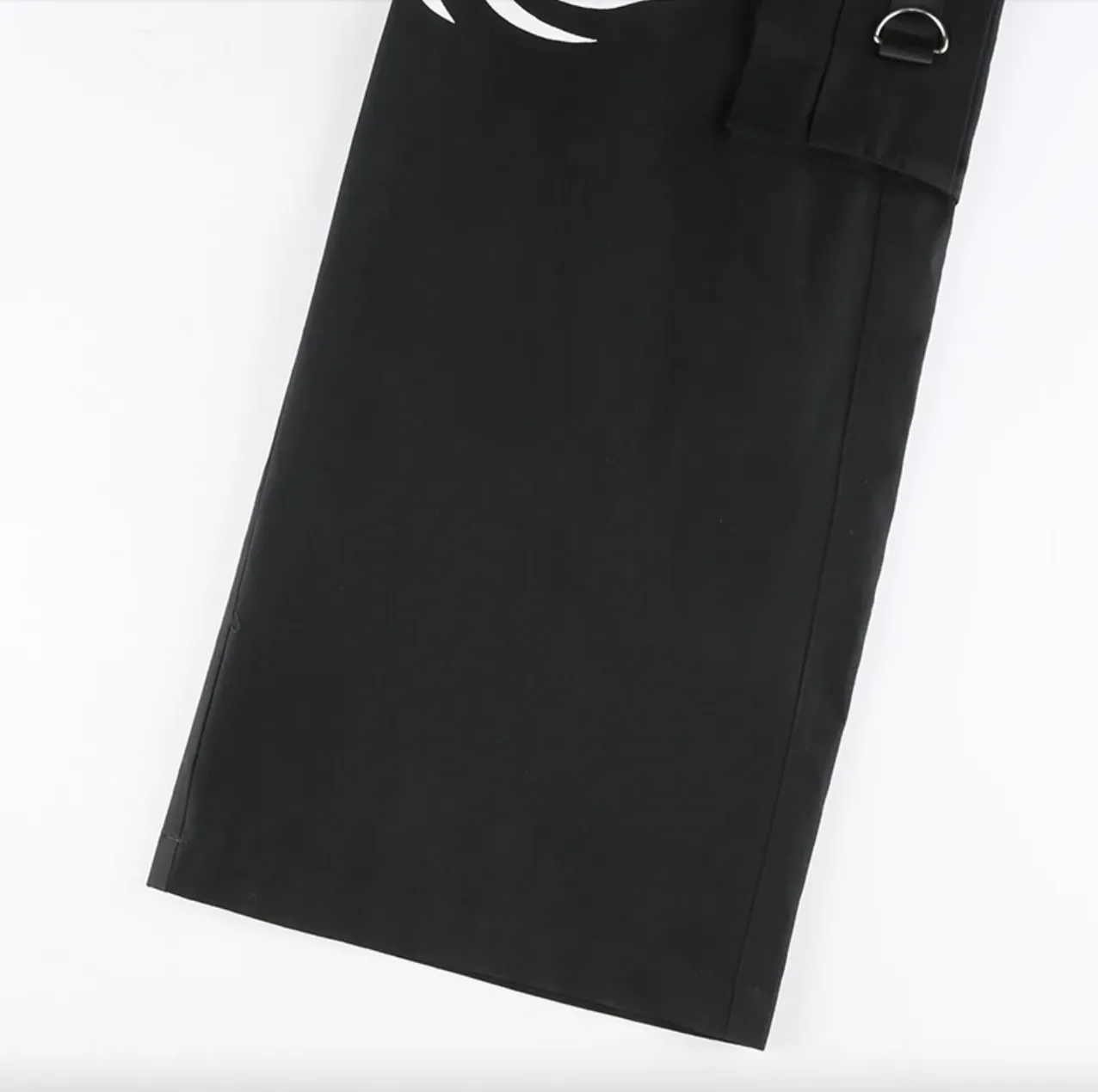Women's Spring/Autumn Gothic Bandage Wide Leg Casual Pants