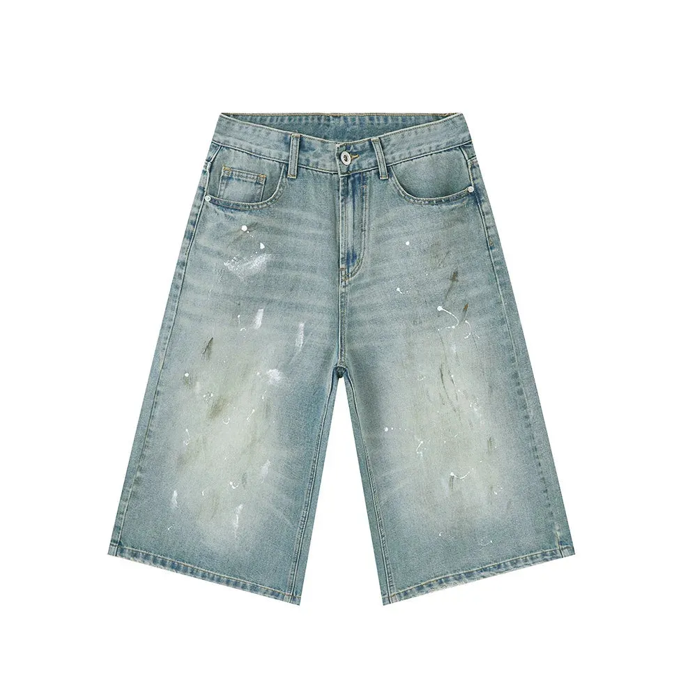 Women's Ultra Long Denim Jean Shorts