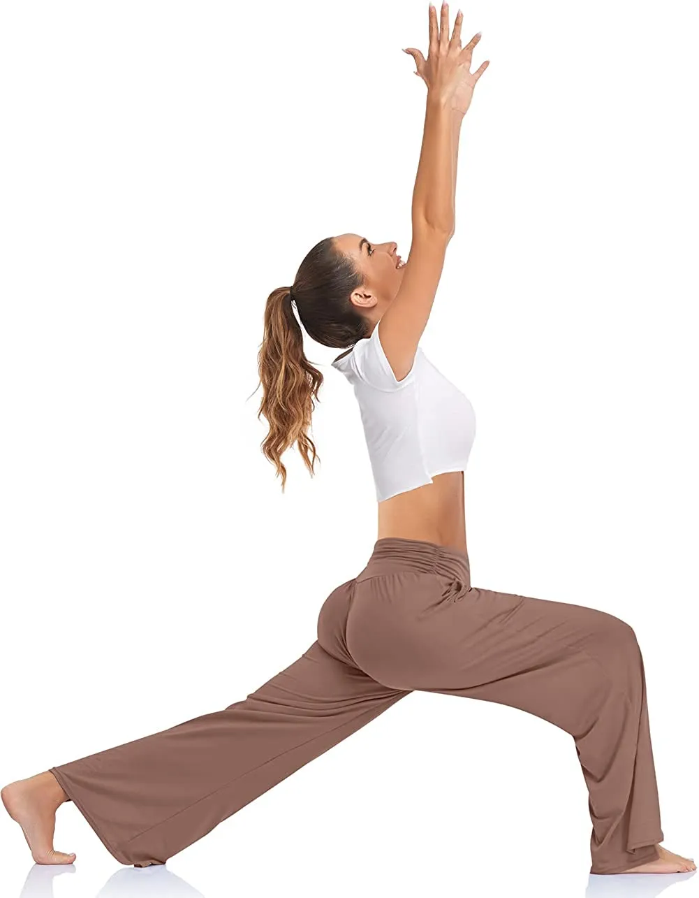Womens Wide Leg Yoga Pants