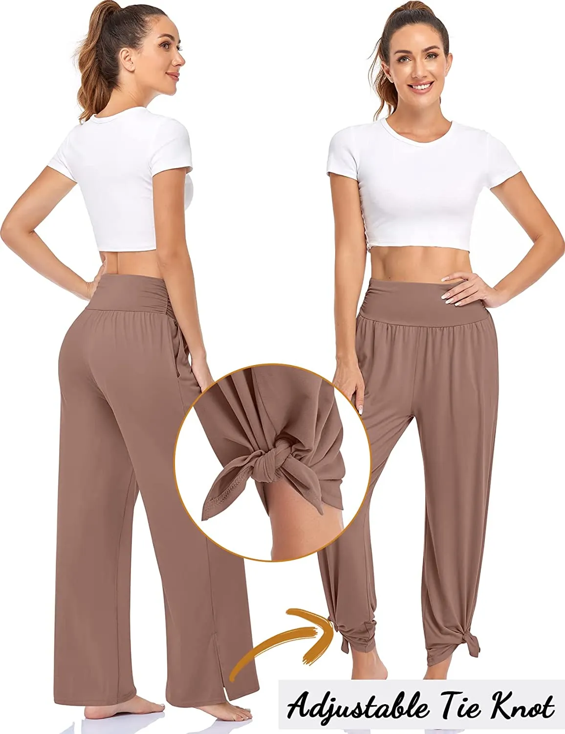 Womens Wide Leg Yoga Pants